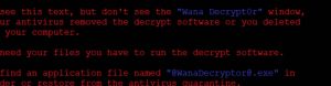 ویروس کرم اینترنتی WannaCry