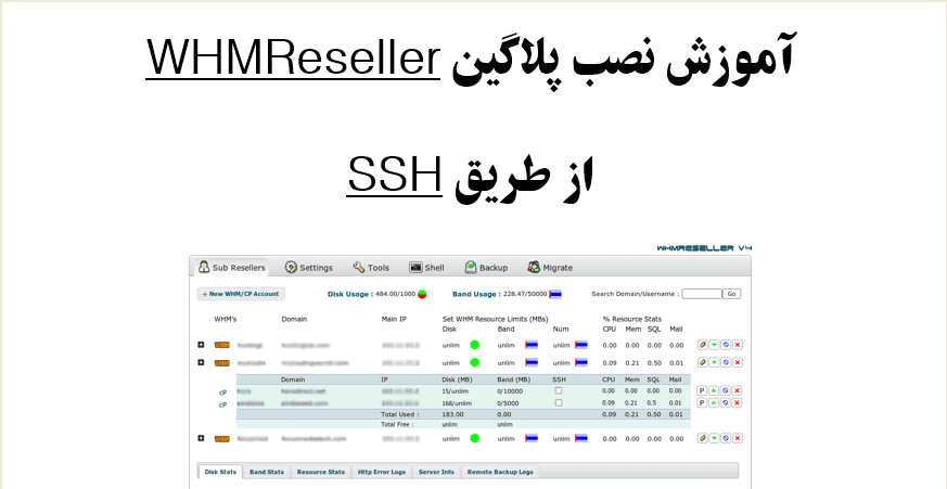 مراحل گام‌به‌گام نصب افزونه WHMReseller